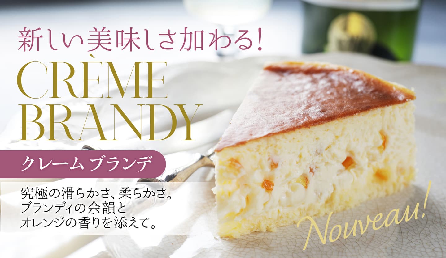 大人のチーズケーキ・究極のクリーム感